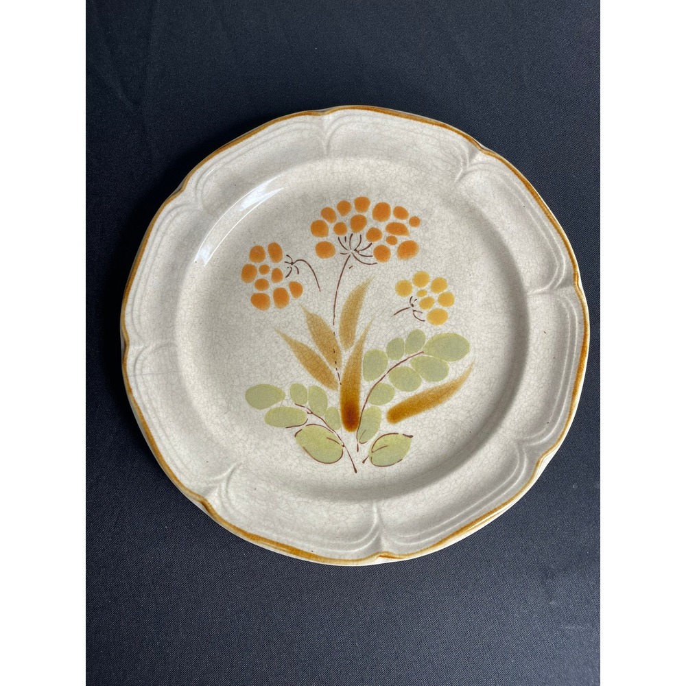 SINGLE Hearthside Somerset Hand Painted Stoneware Dinner Plate 10.5" Japan Made